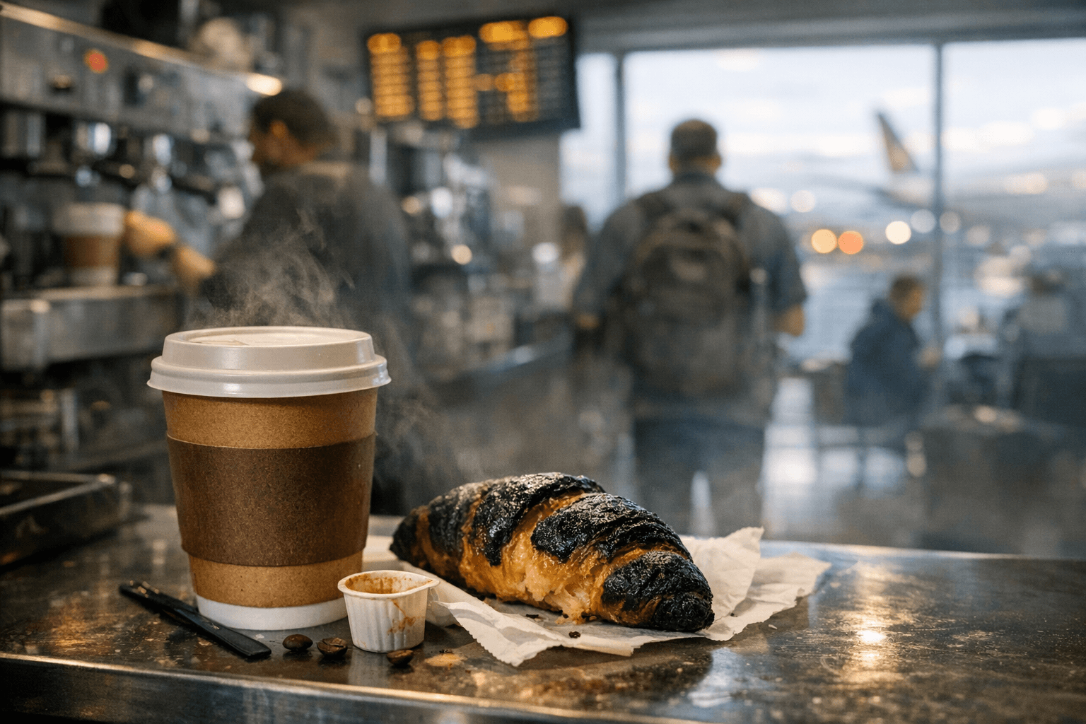 New study ranks U.S. airports, airport coffee remains a gamble