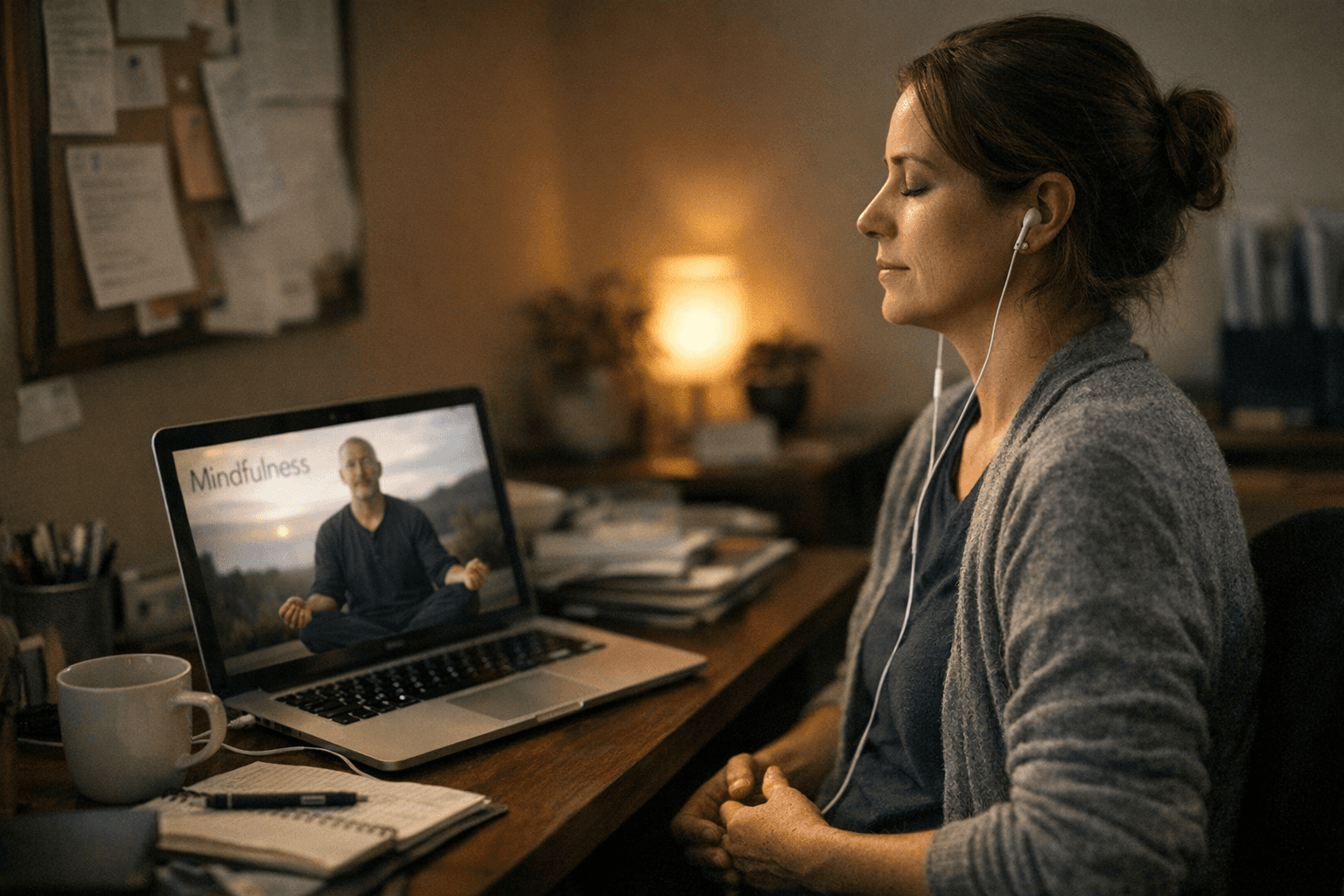 Free mindfulness webinar teaches stress reduction tools for helping professionals