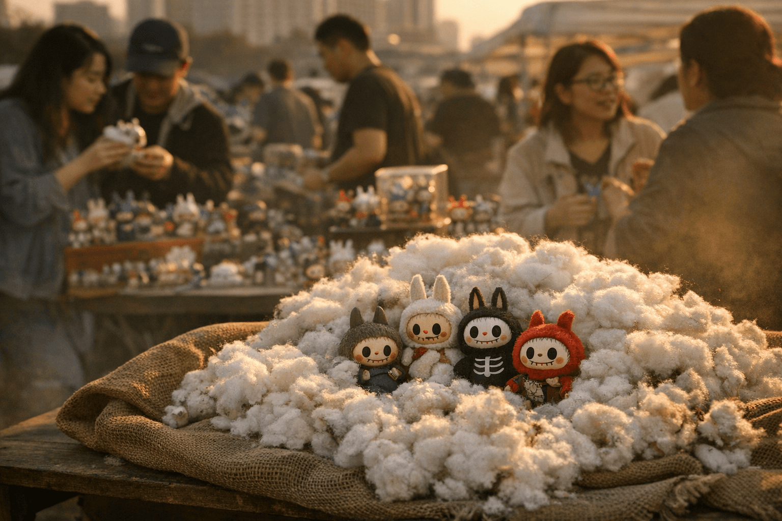 Labubu dolls found with Xinjiang cotton, raising forced-labor concerns