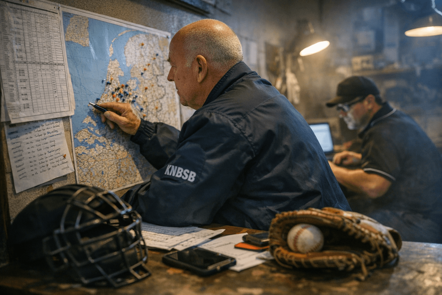 KNBSB officials page maps packed Dutch baseball weekend across all levels