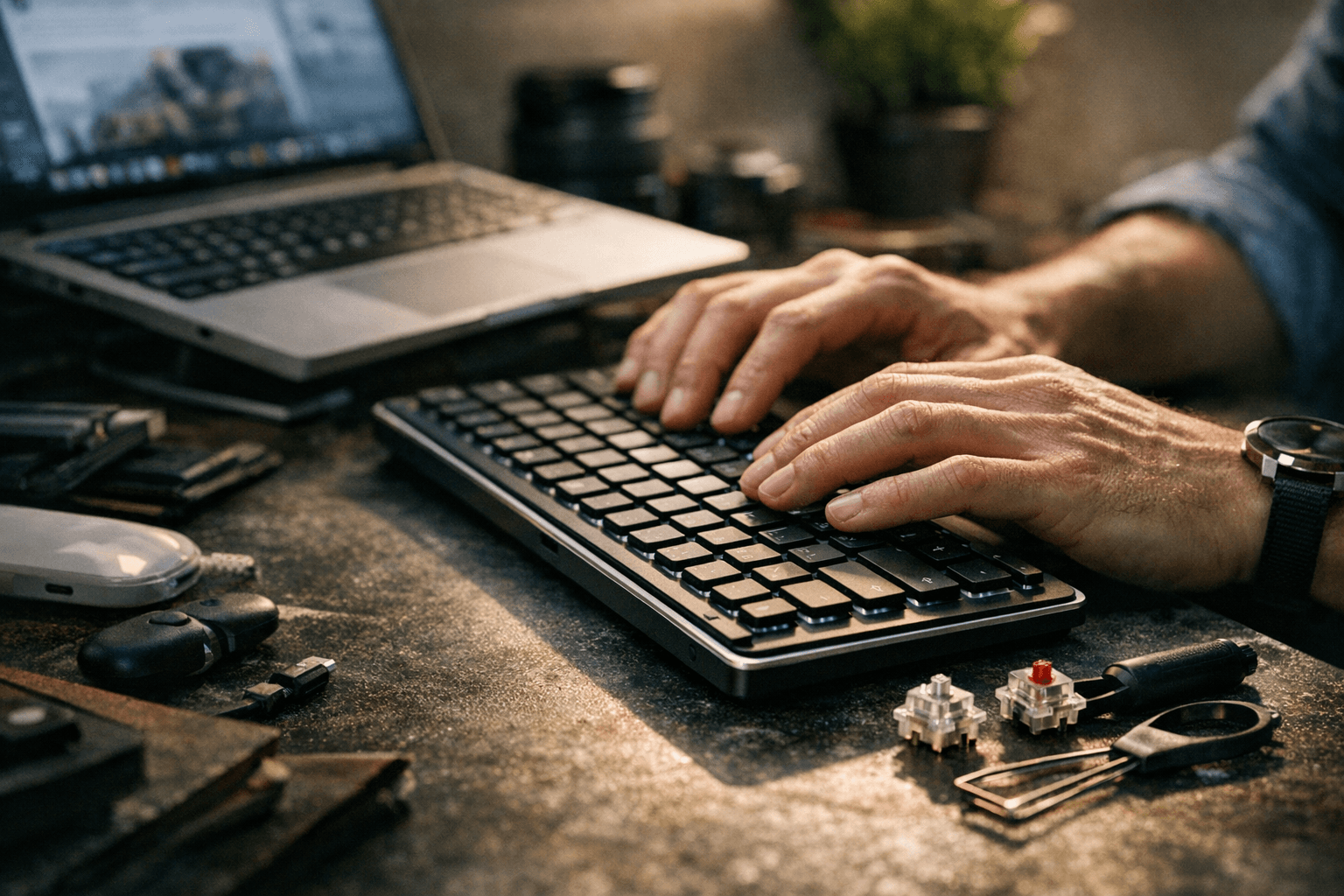 Low-profile mechanical keyboards blend portability, comfort, and enthusiast appeal