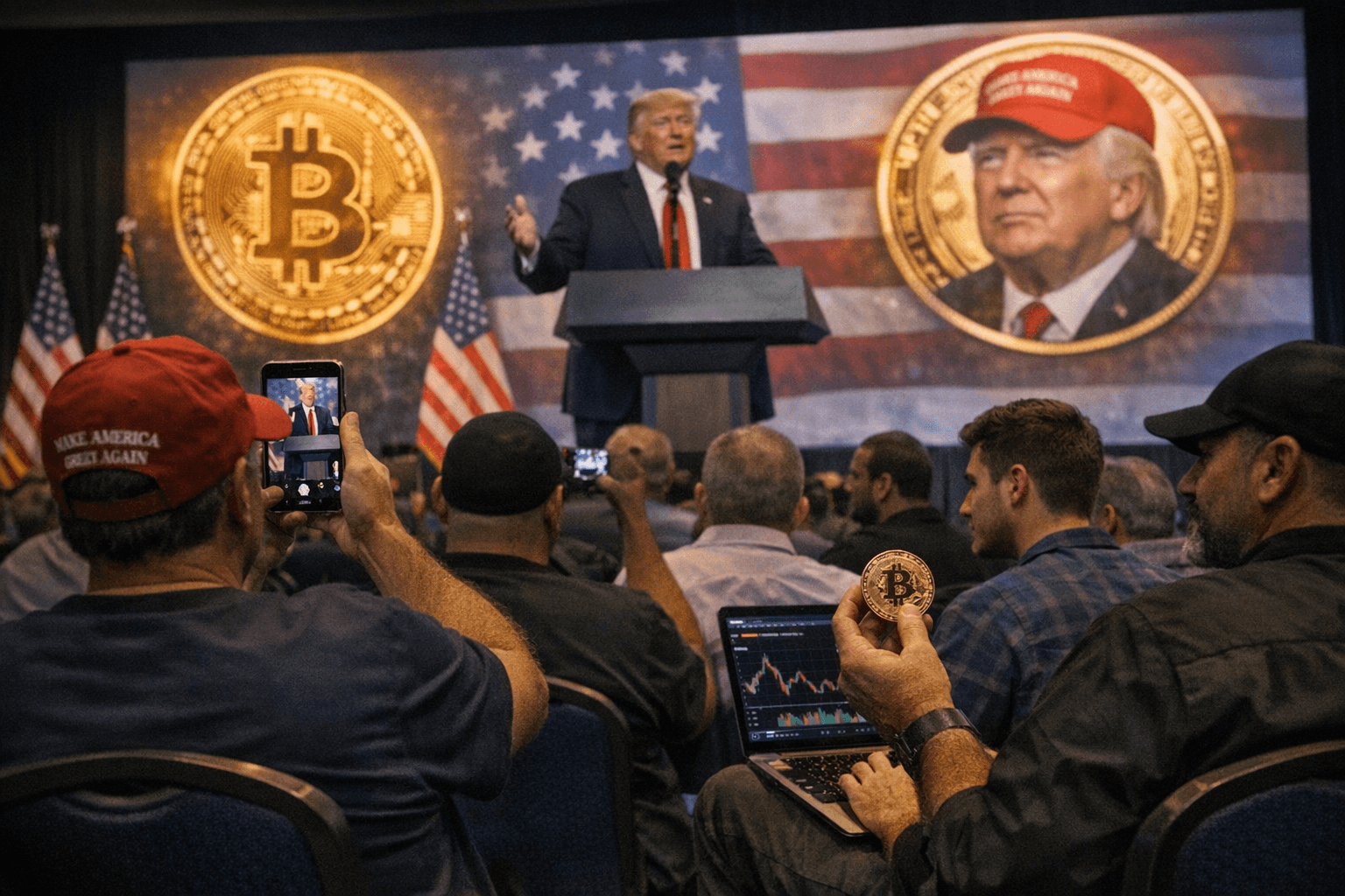 Trump crypto event opens wider as access becomes more normalized