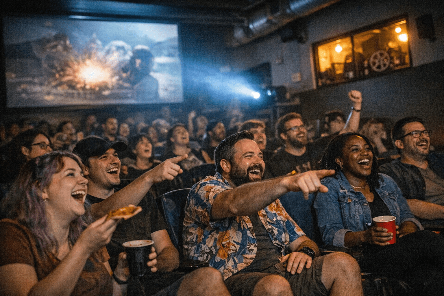 Free Bad Movie Night shows Sidewalk Film Center’s community power