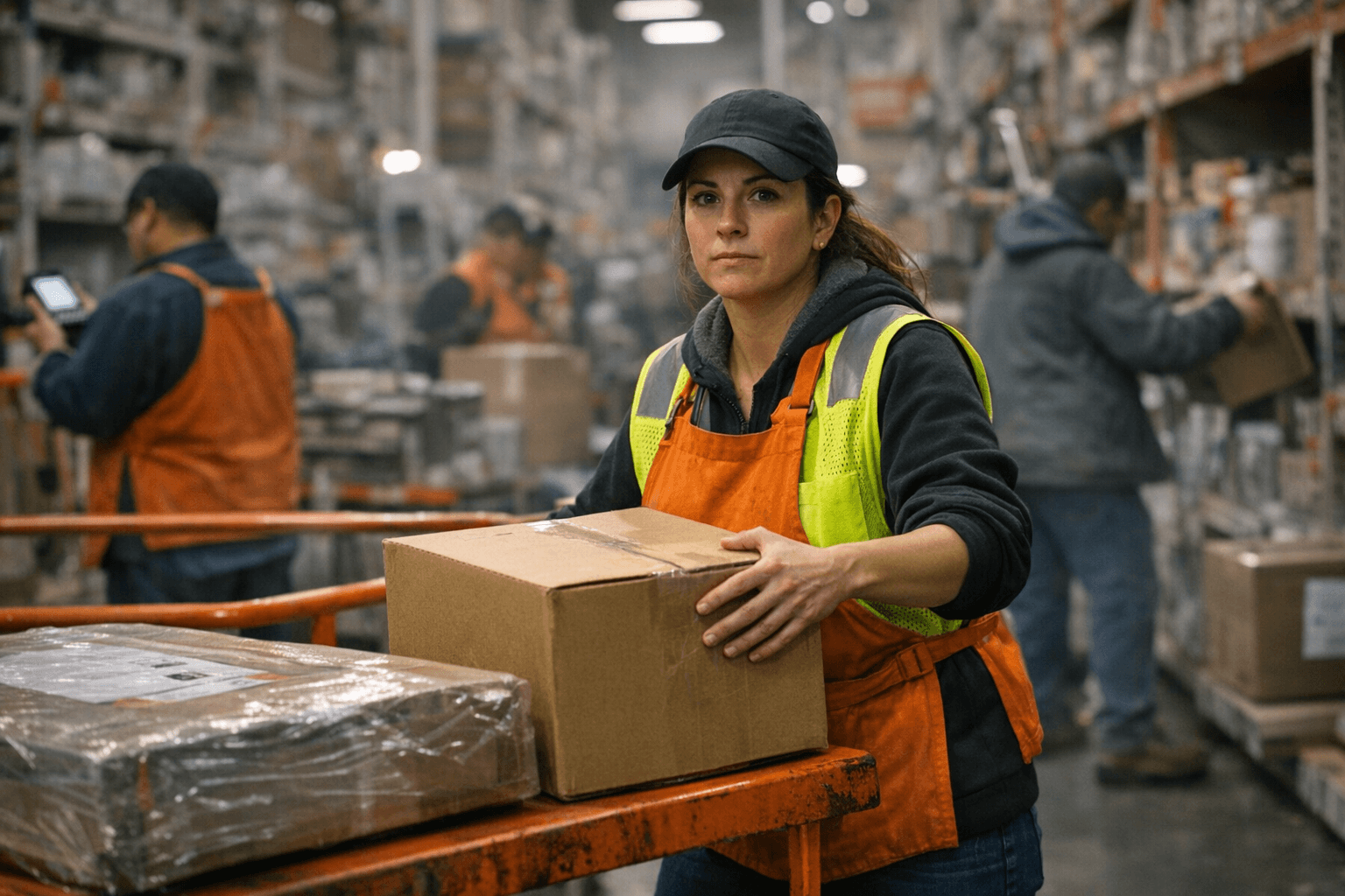 Home Depot stores adapt as online orders, aisle pickups blend together