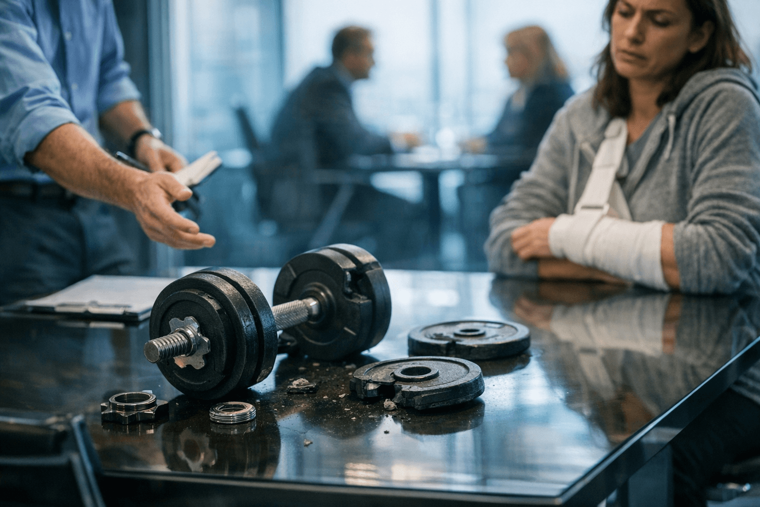 Walmart-exclusive FitRx dumbbells recalled after plates dislodge, causing injuries