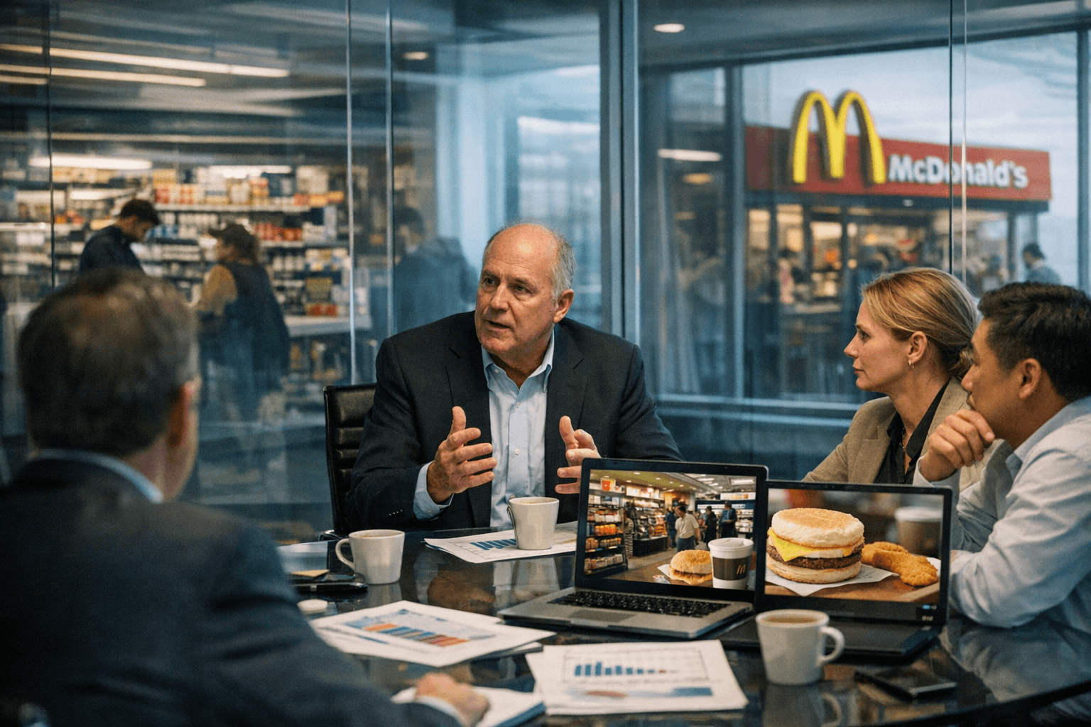 Convenience stores intensify pressure on McDonald's breakfast and snack sales