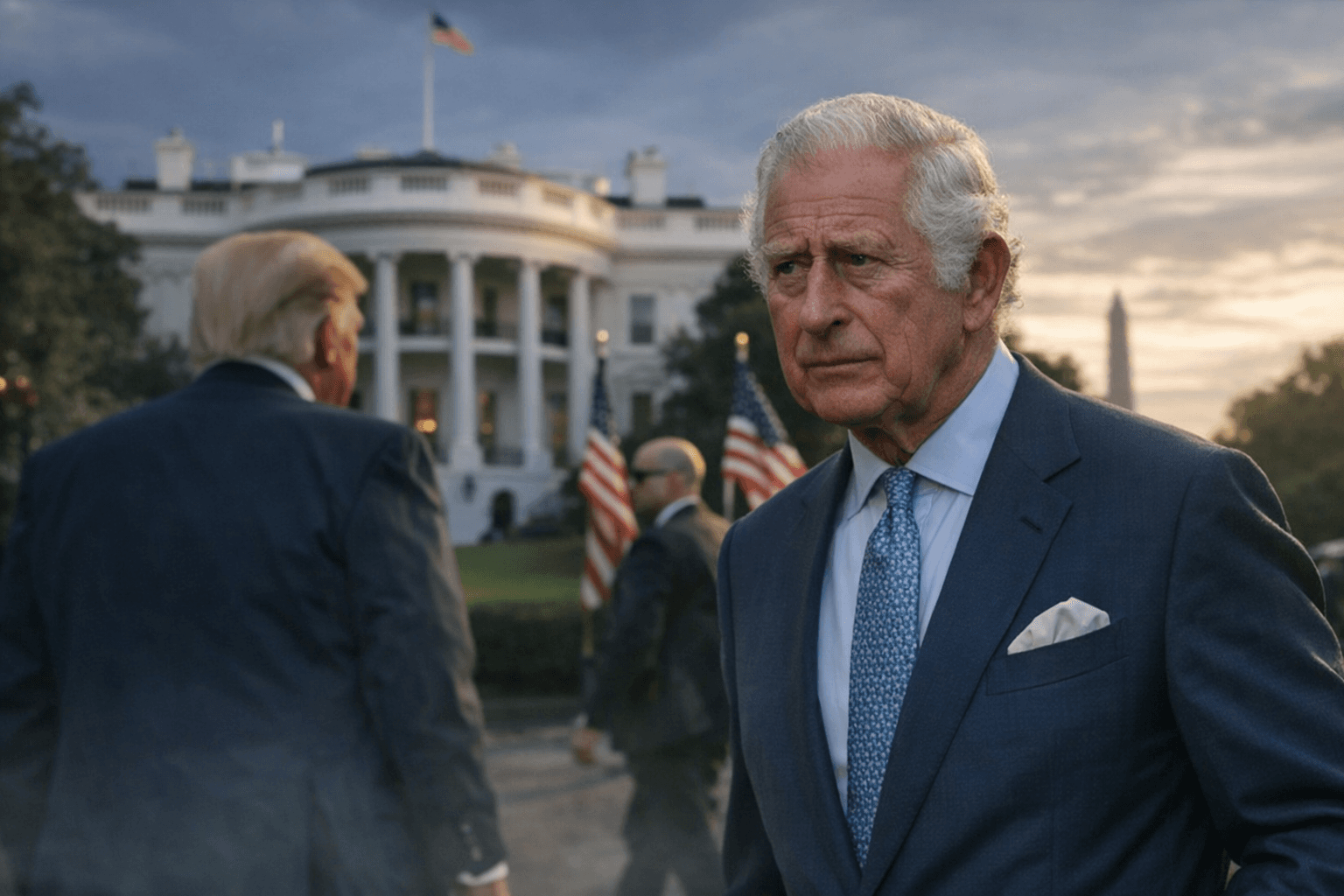 King Charles begins U.S. visit amid strained ties and high-stakes Trump meeting