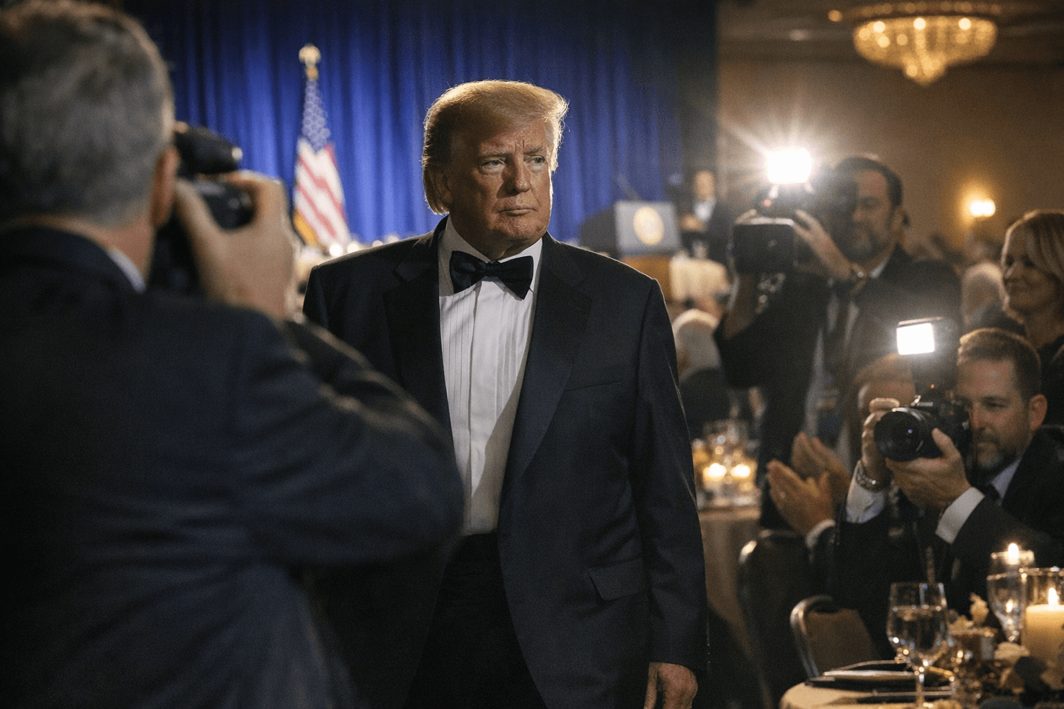 Republican President Finally Attends Ceremony After Skipping Two Years