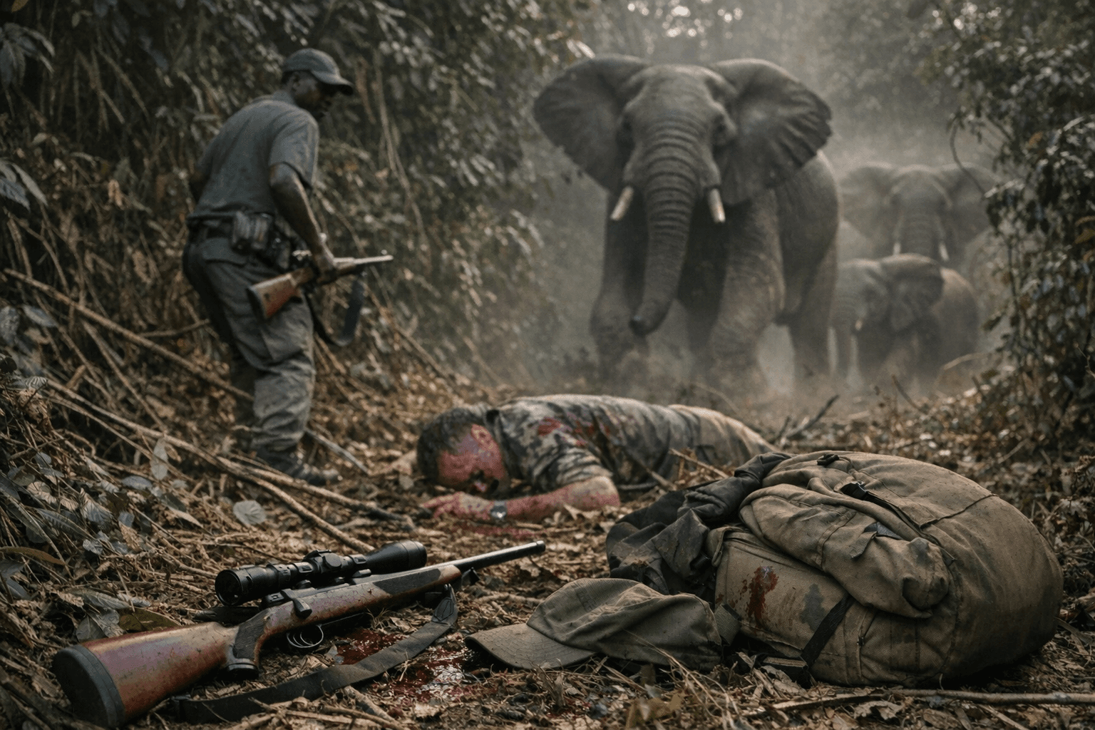 California businessman killed by elephants during antelope hunt in Gabon