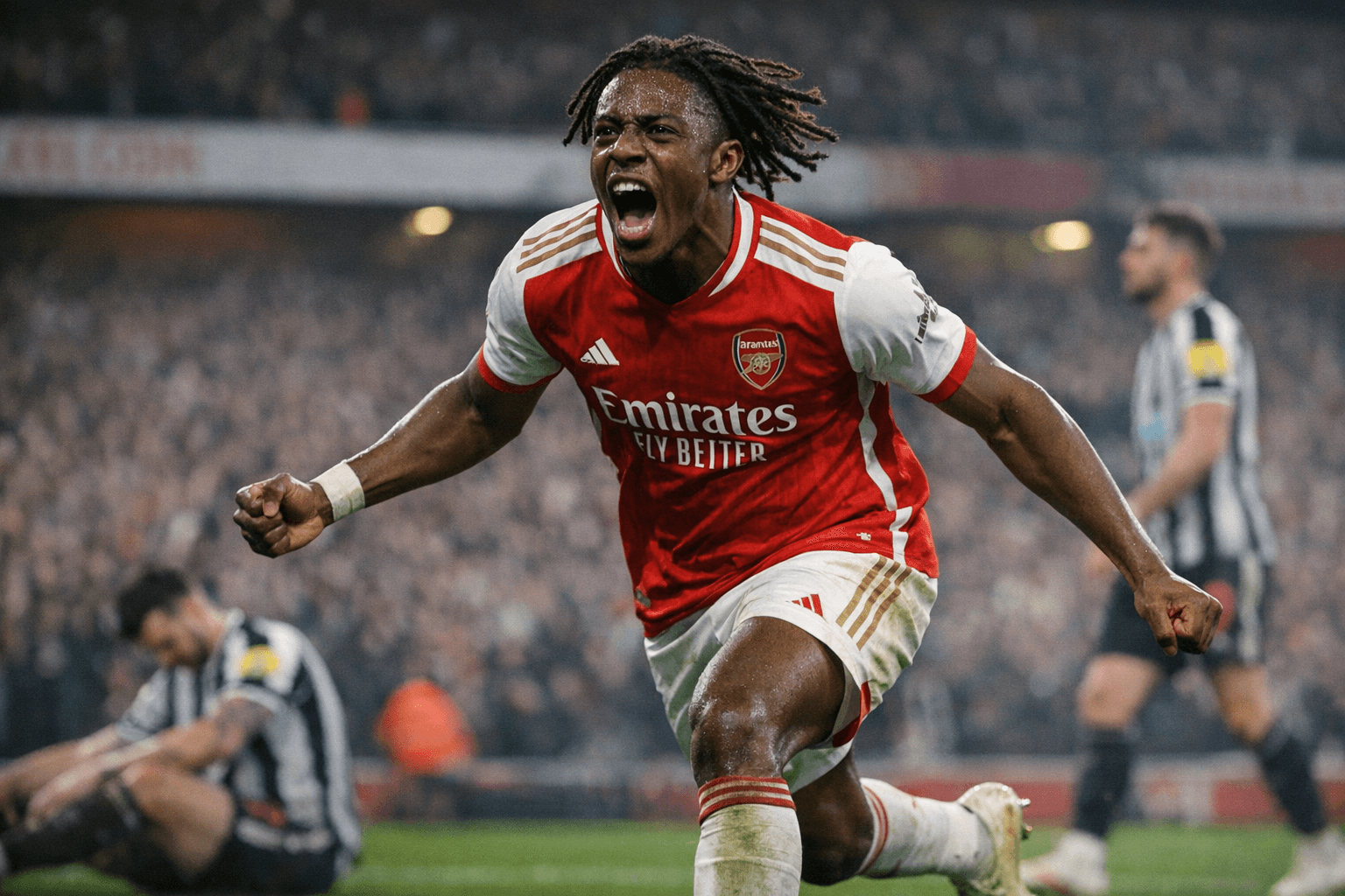 Eze fires Arsenal past Newcastle to reclaim Premier League lead