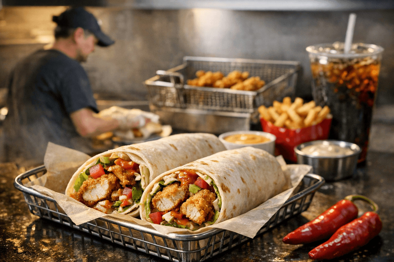 Chicken menu innovation accelerates with wraps, bold flavors and portability