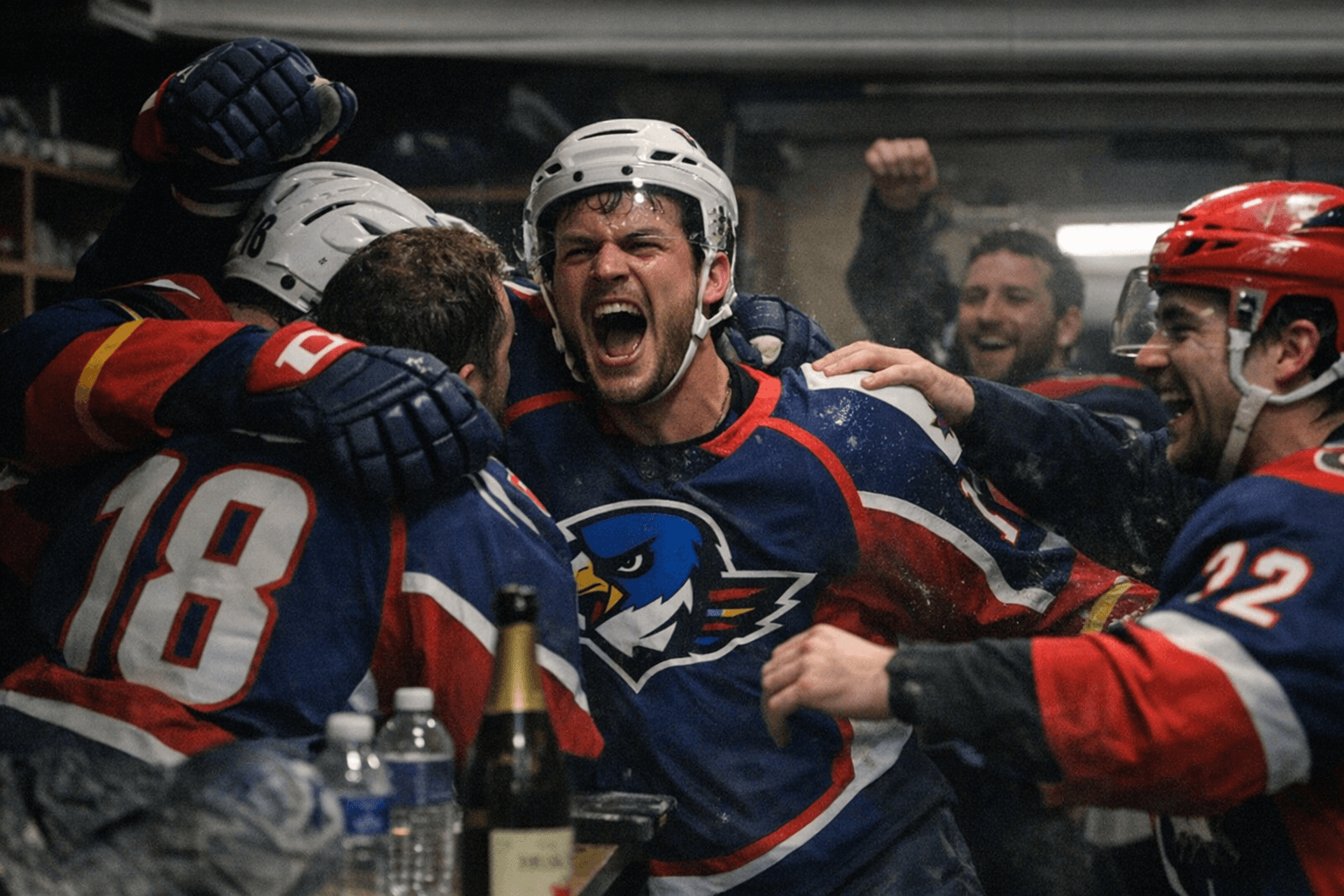 Gauthier's overtime goal lifts Thunderbirds past Checkers, reach semifinals