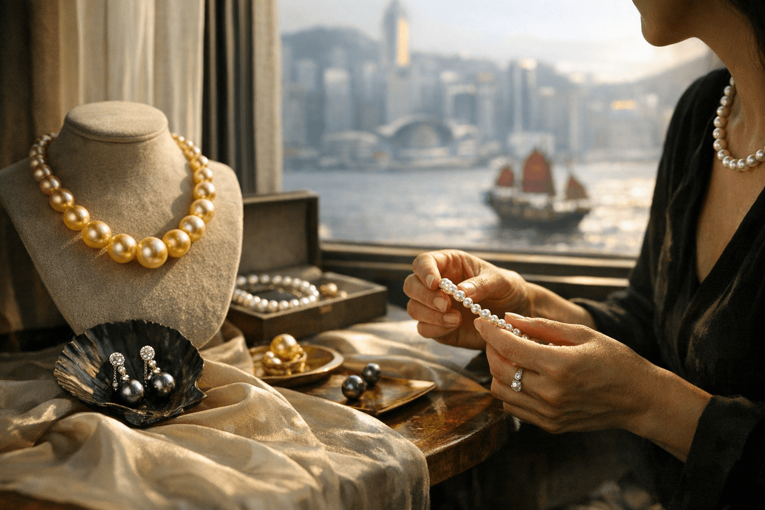 Hong Kong Pearl Fair Spotlights South Sea and Akoya Designs