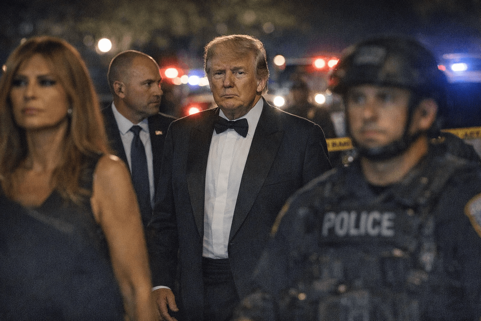 White House Correspondents' Dinner ends in shooting, Trump and guests safe
