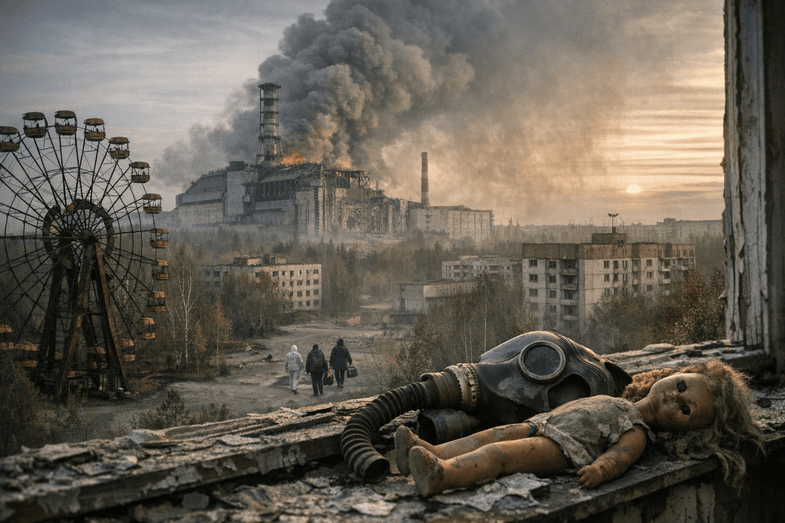 Chernobyl photos reveal disaster, evacuation and decades of radioactive fallout