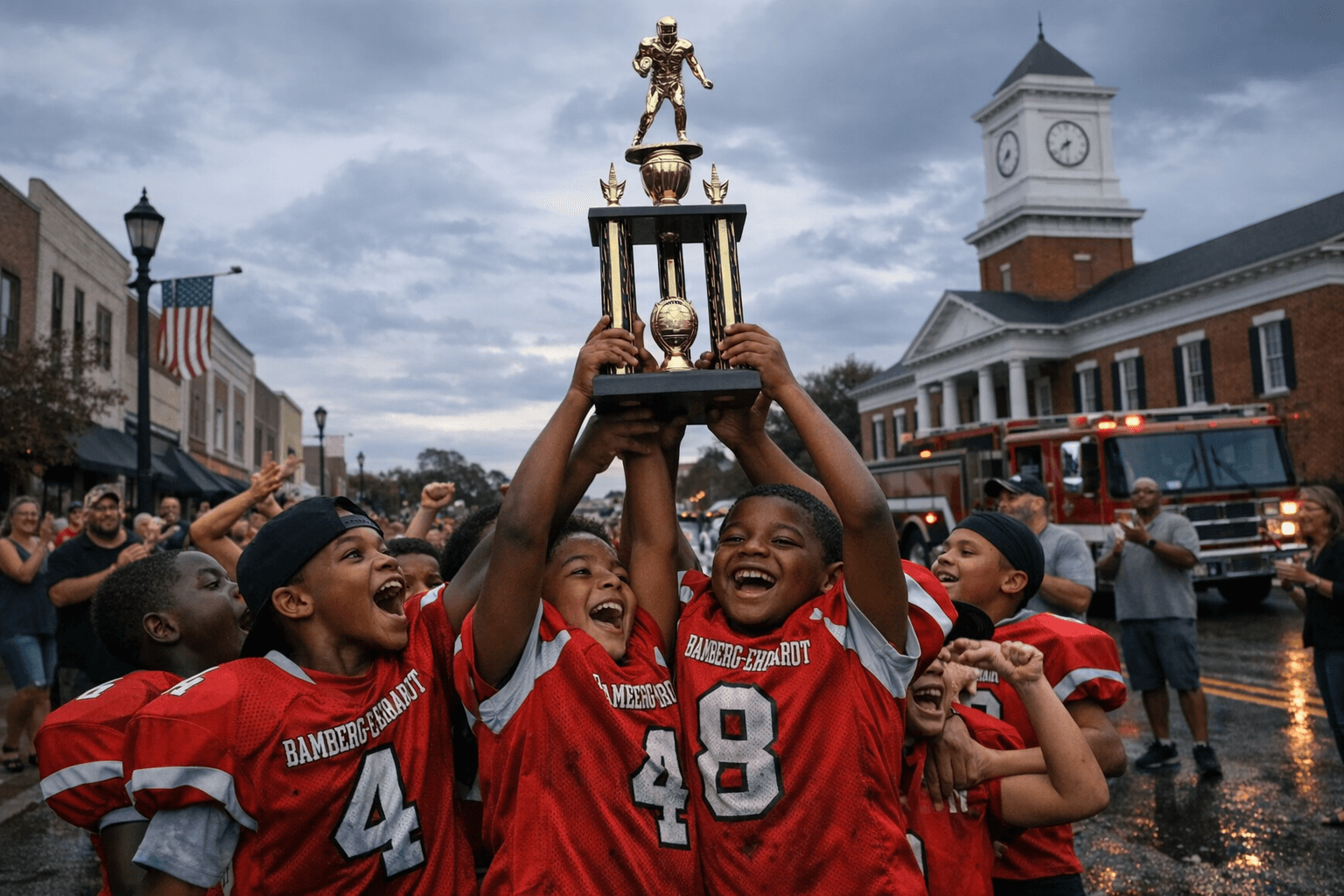 Bamberg-Ehrhardt youth football wins Brand League title in Augusta