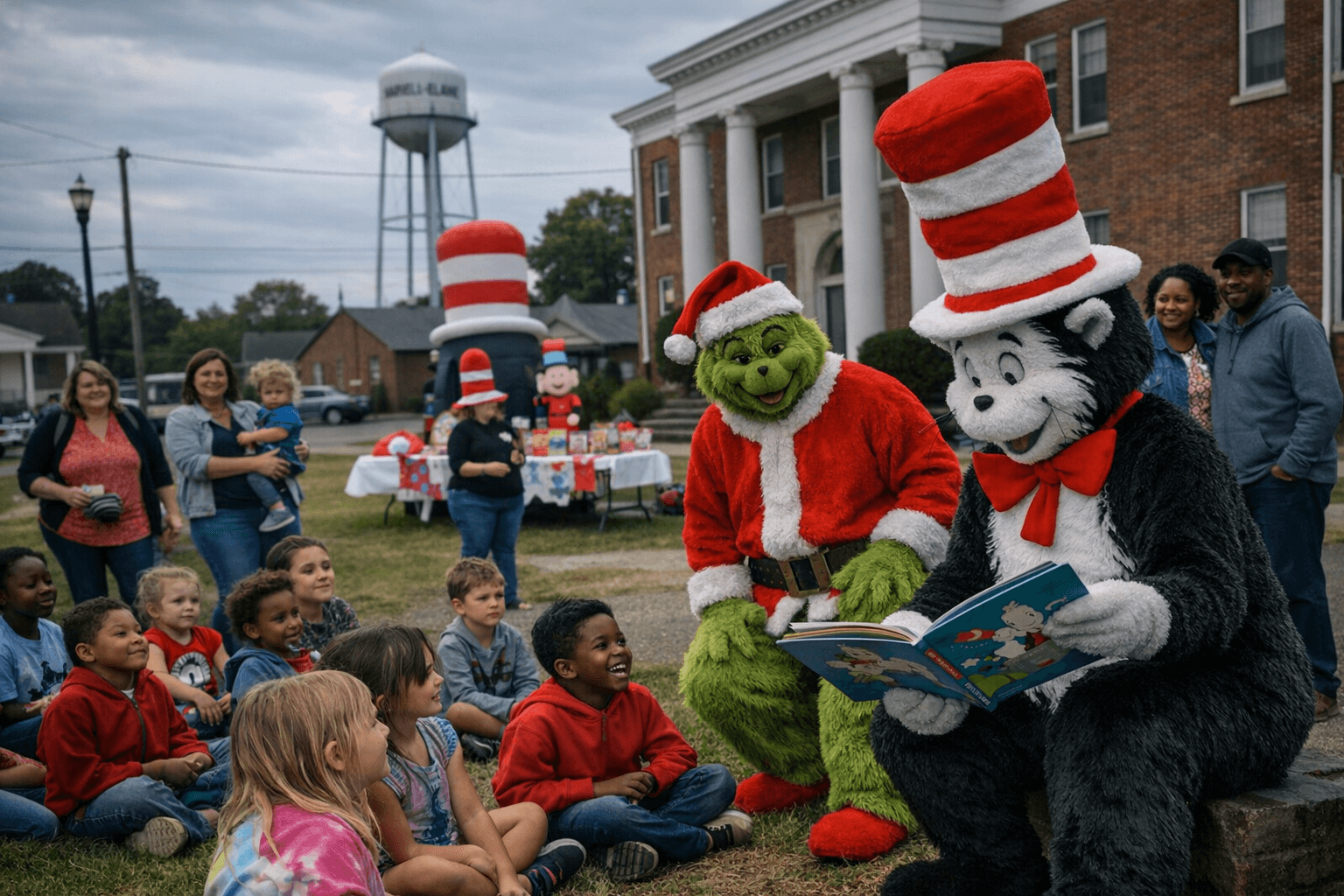 Marvell-Elaine celebrates reading with Dr. Seuss-themed event