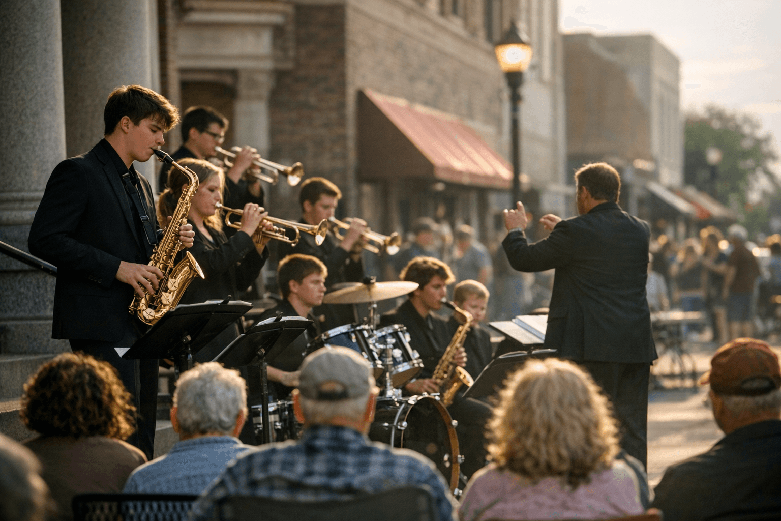 Sterling High Jazz Band to headline First Friday concert downtown