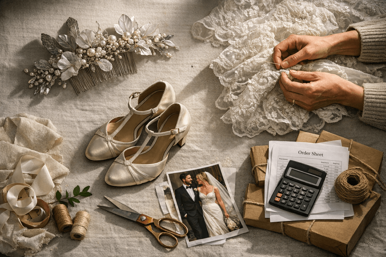 Bridal Fashion Embraces Sculptural Headpieces, Milestone Orders, and Sustainability Push