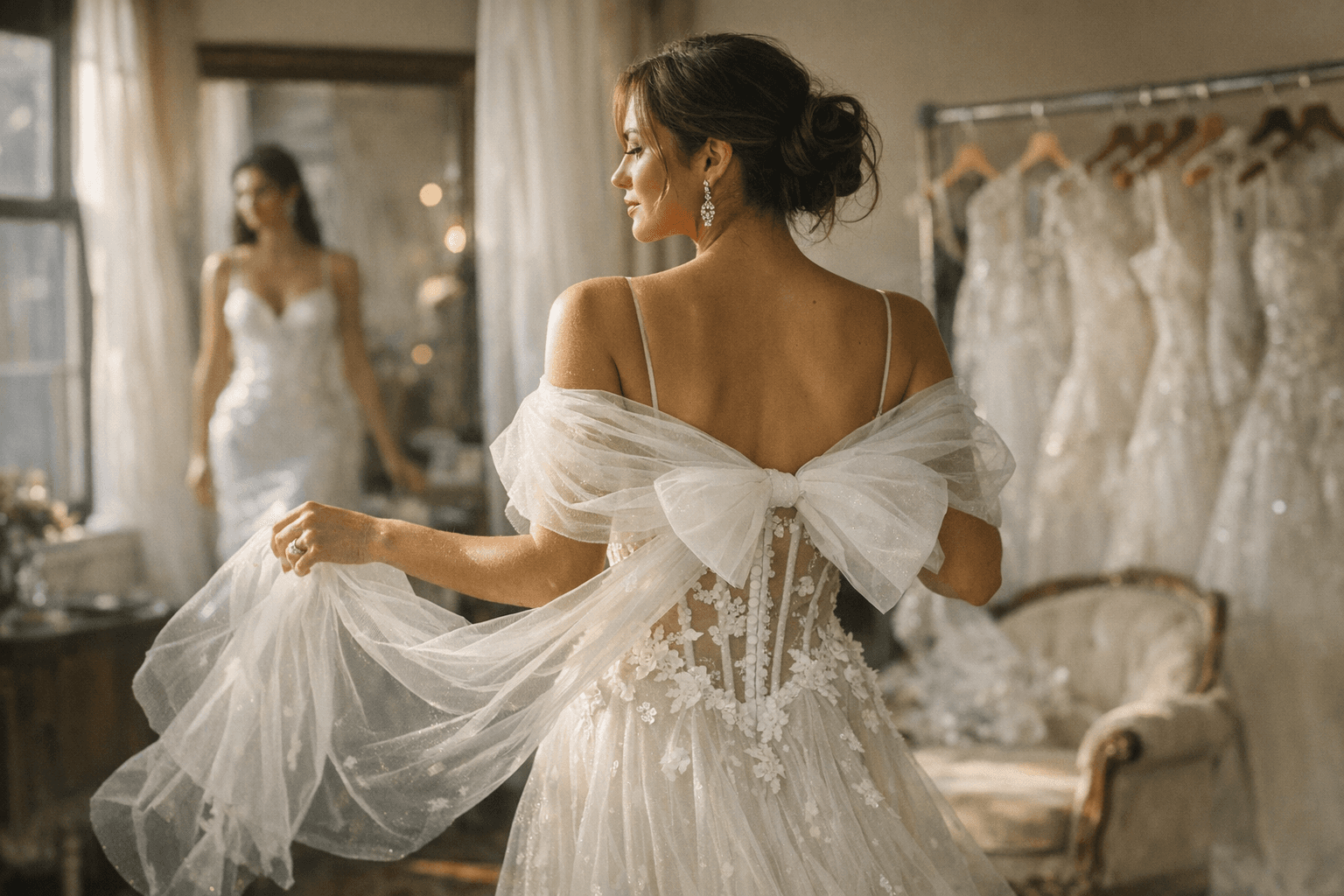Pnina Tornai’s Spring 2027 bridal collection blends romance, glamour, and modern details