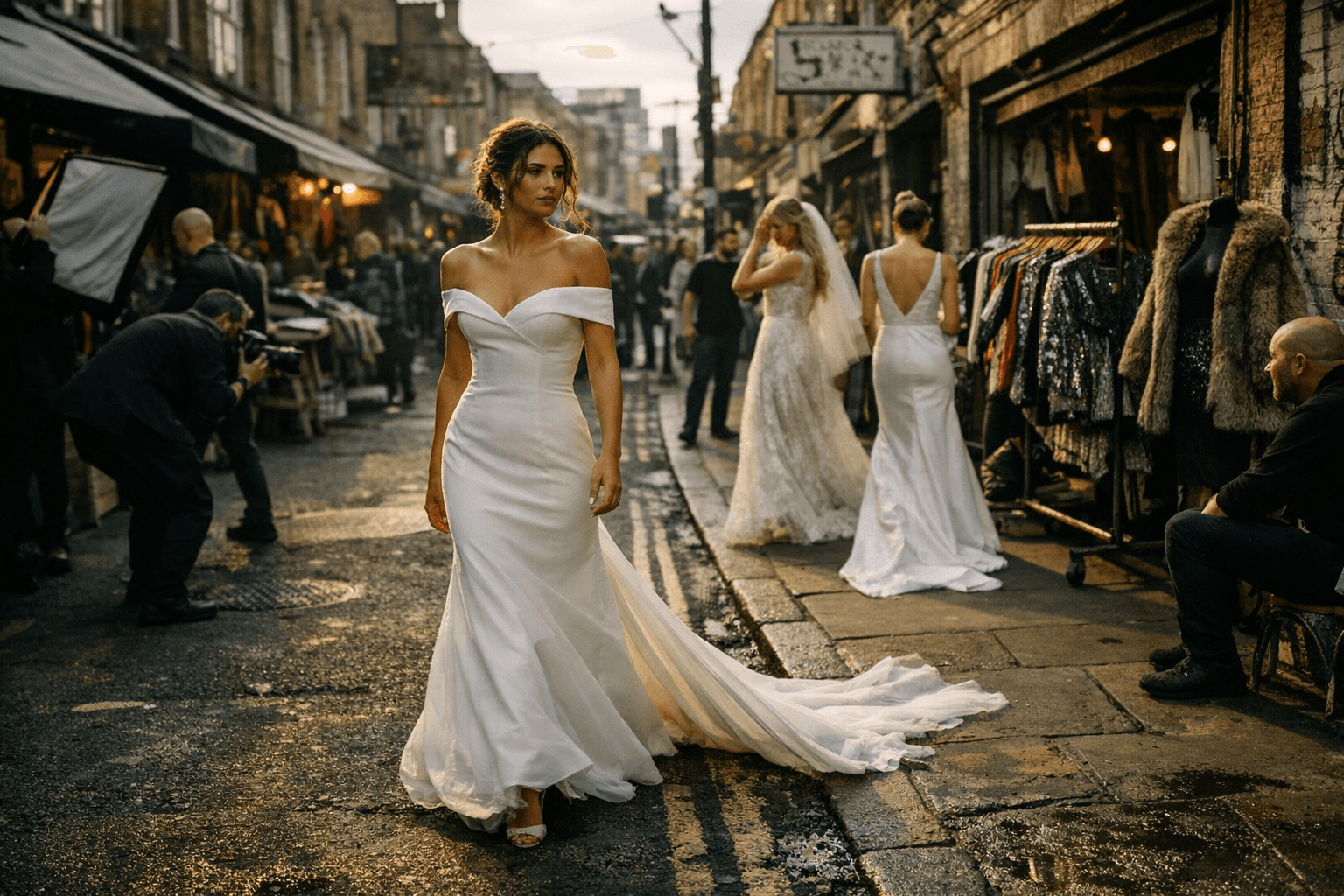 Bridal Week London heads to Shoreditch, showcasing gowns in real-world style