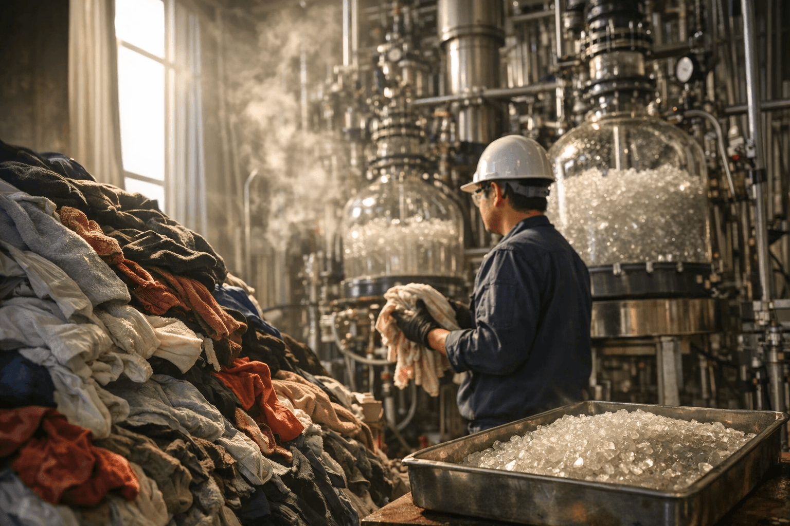 Japan Trial Pushes Polyester Textile Recycling Closer to Commercial Scale