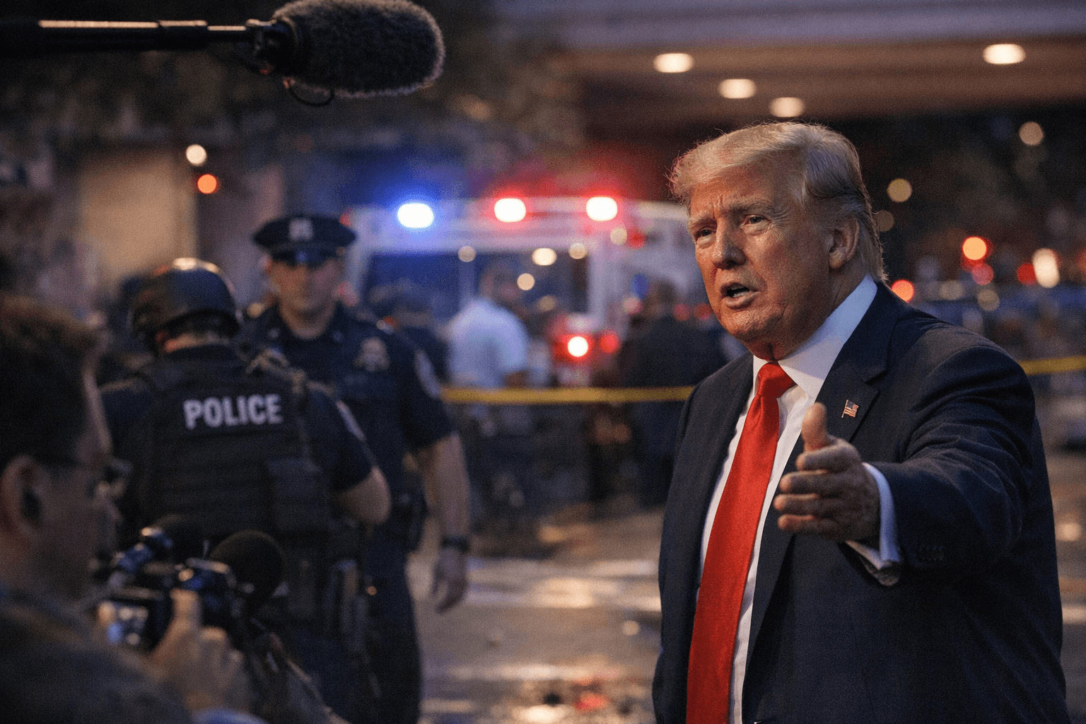 Shots Fired Near White House Correspondents Dinner, Trump Speaks After Chaos