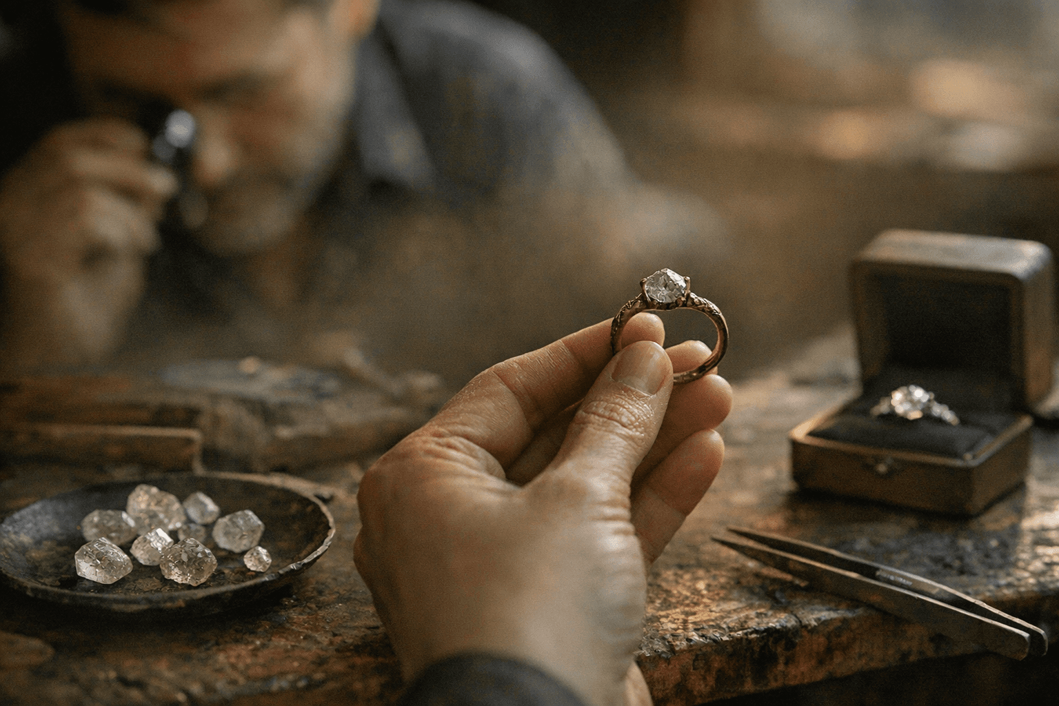 Raw Diamonds Gain Appeal as Lab-Grown Stones Reshape Engagement Rings