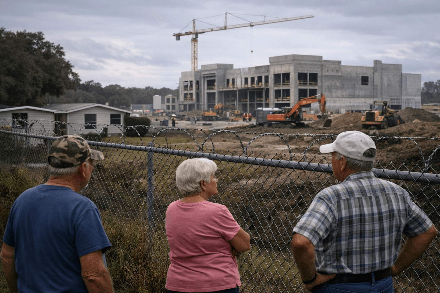Brookridge residents seek stronger barrier from Cortez retail project