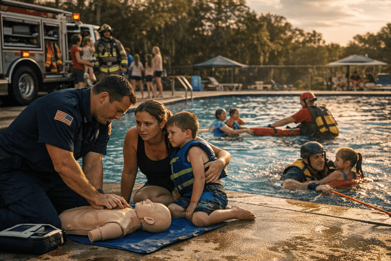Brooksville event teaches families water safety, drowning prevention before summer
