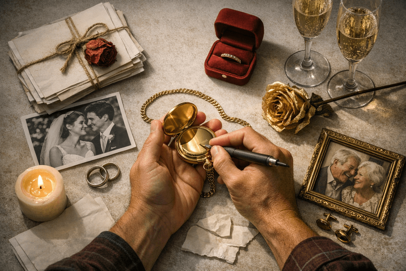 Hand-engraved anniversary gifts make personalization feel thoughtful, not time-consuming