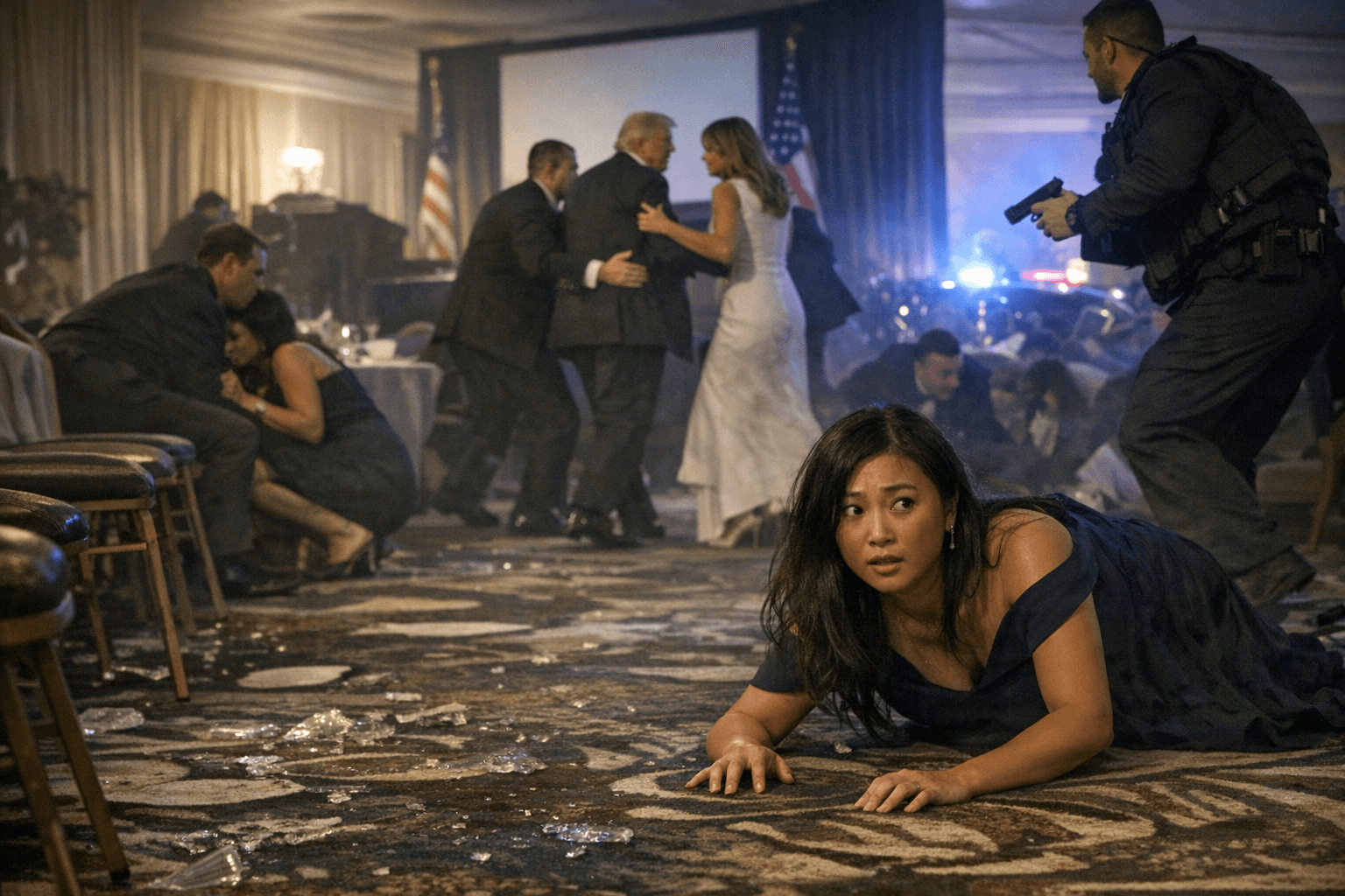 Weijia Jiang describes chaos after shooting at White House dinner