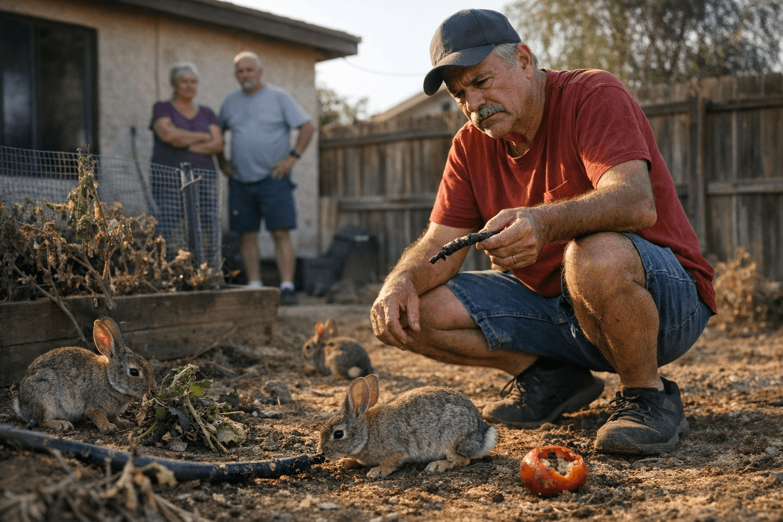 Yuma resident says rabbit infestation is damaging property, frustrating neighbors