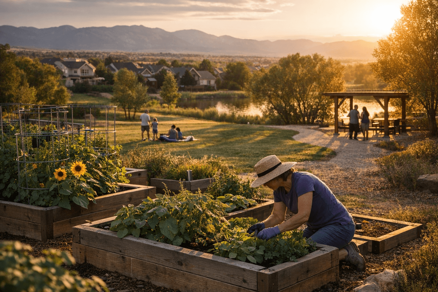 Highlands Ranch considers new Plaza Drive park, garden expansion