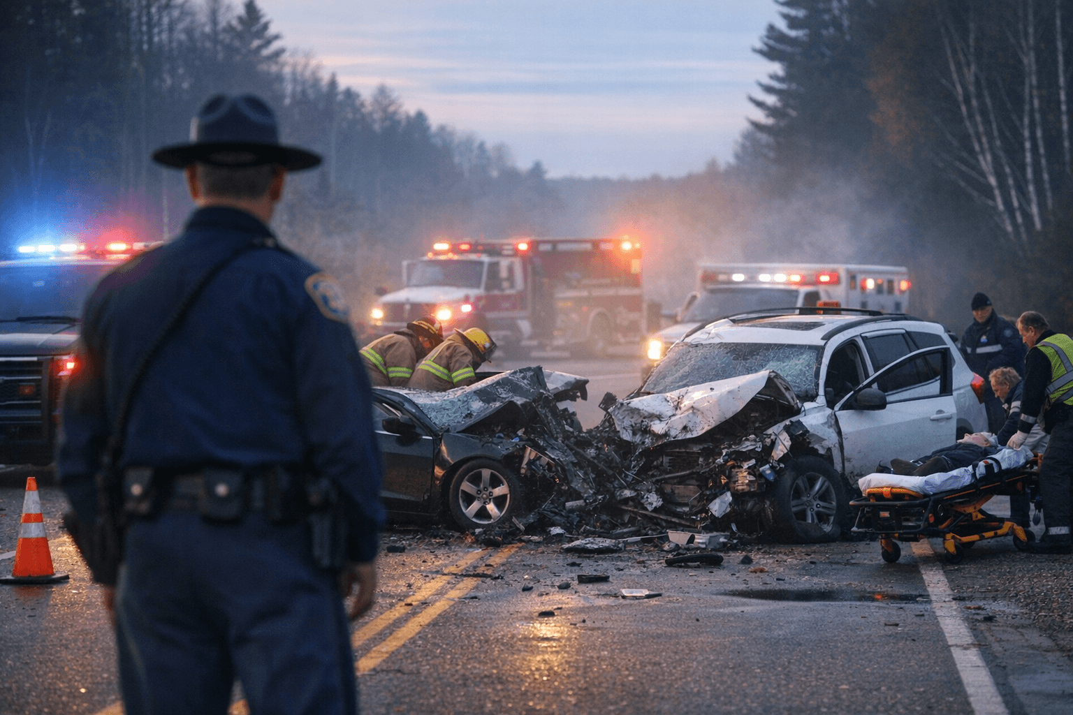 Crash closes US-141 in Iron County, one dead, two injured