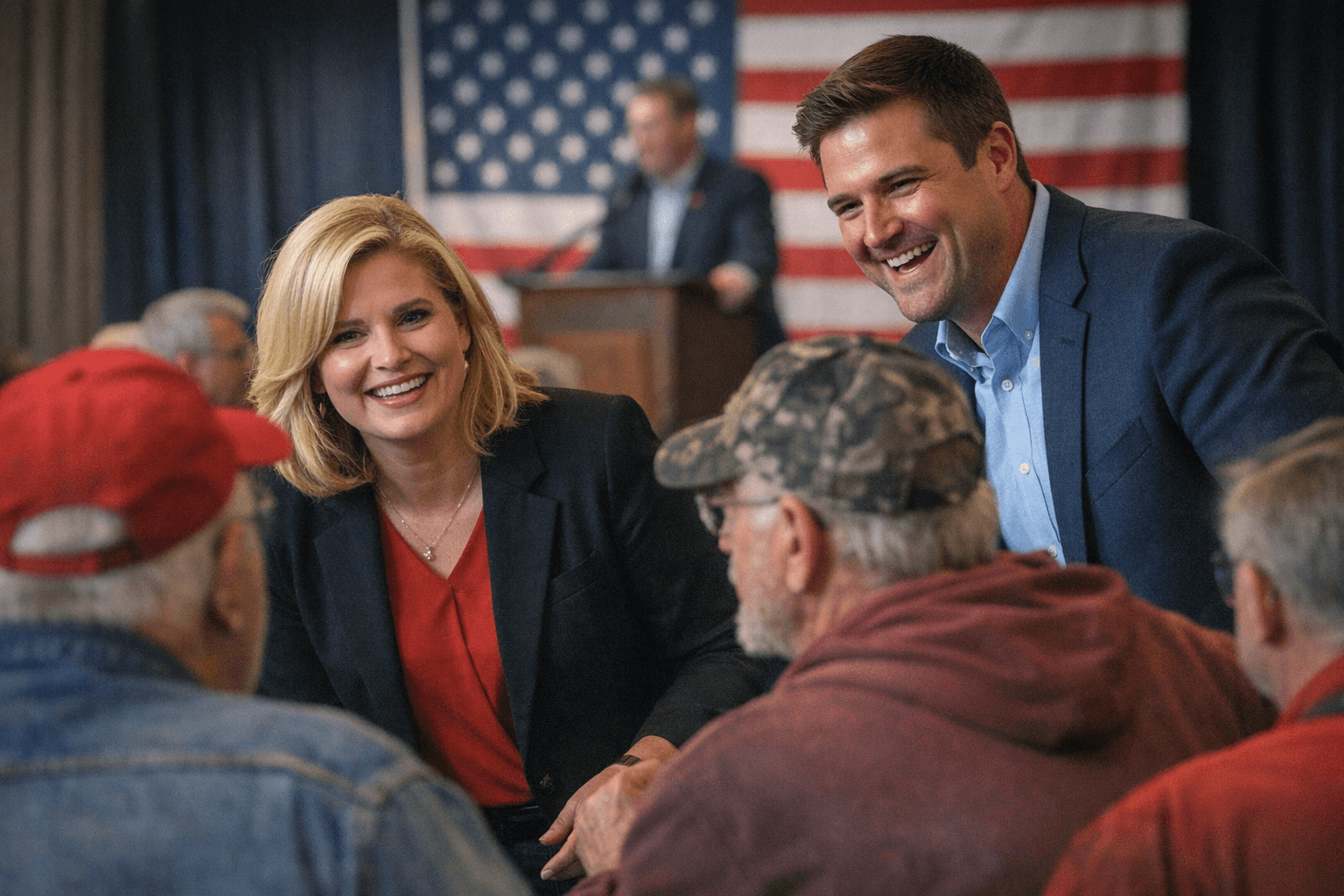 Hinson, Lahn rally GOP support at Storm Lake district convention