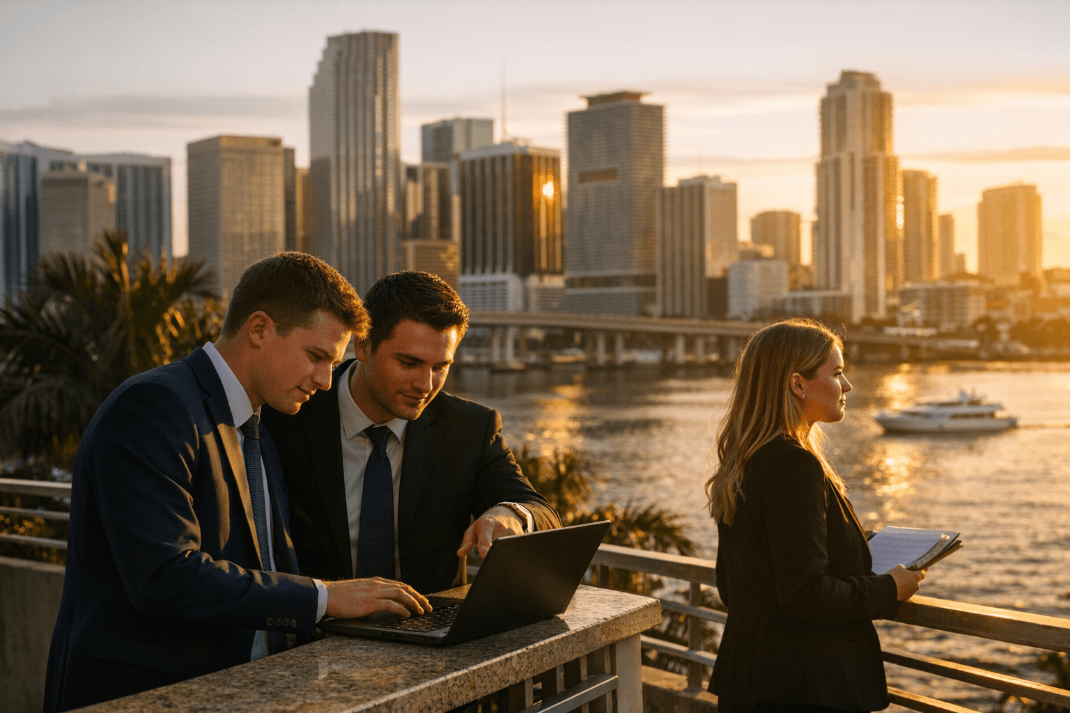 Buena Vista University finance students compete at Miami investment conference