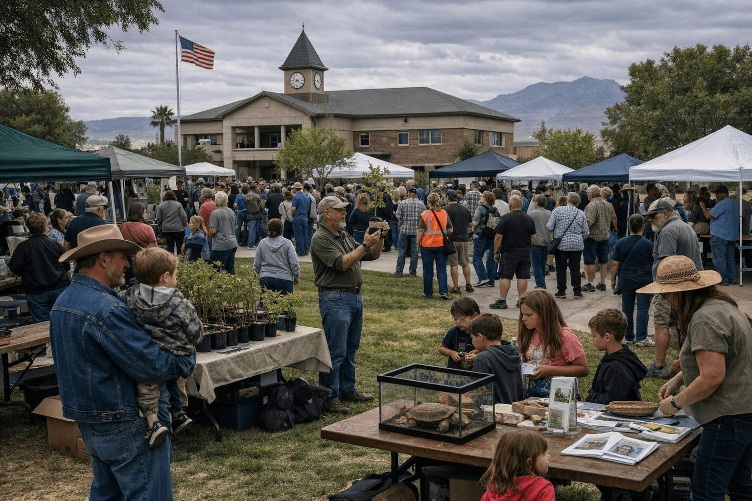 Hundreds gather for Nye County Earth, Arbor Day celebration in Pahrump