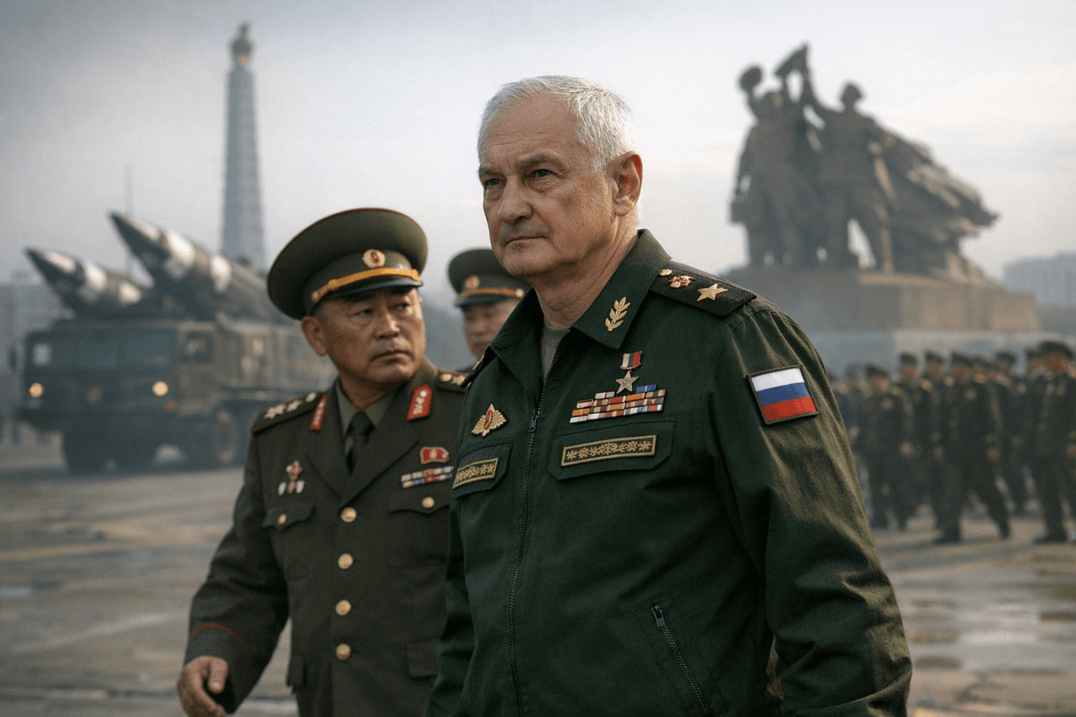 Russian Defence Minister Visits Pyongyang as Wartime Alliance Deepens