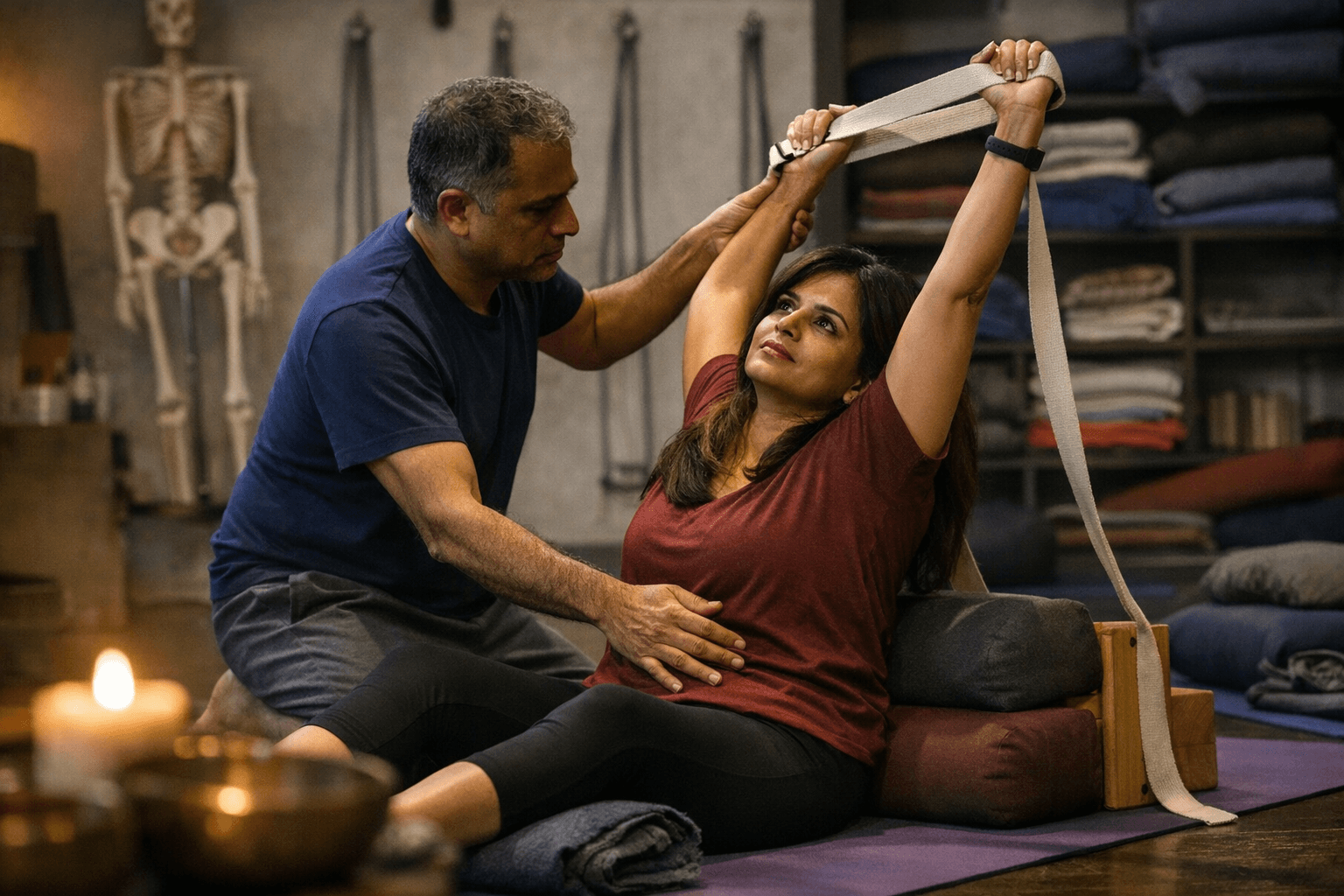 Namita Thapar returns to yoga after 11 months of frozen shoulder pain