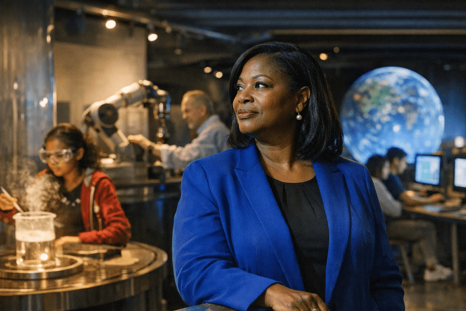 Chevy Humphrey champions scientific thinking as Chicago museum expands futurescience mission