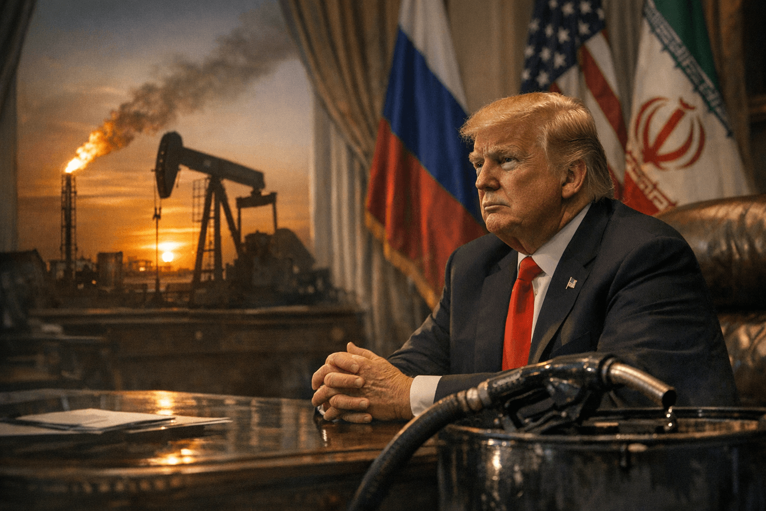 Trump eases Russia, Iran oil sanctions amid energy shock