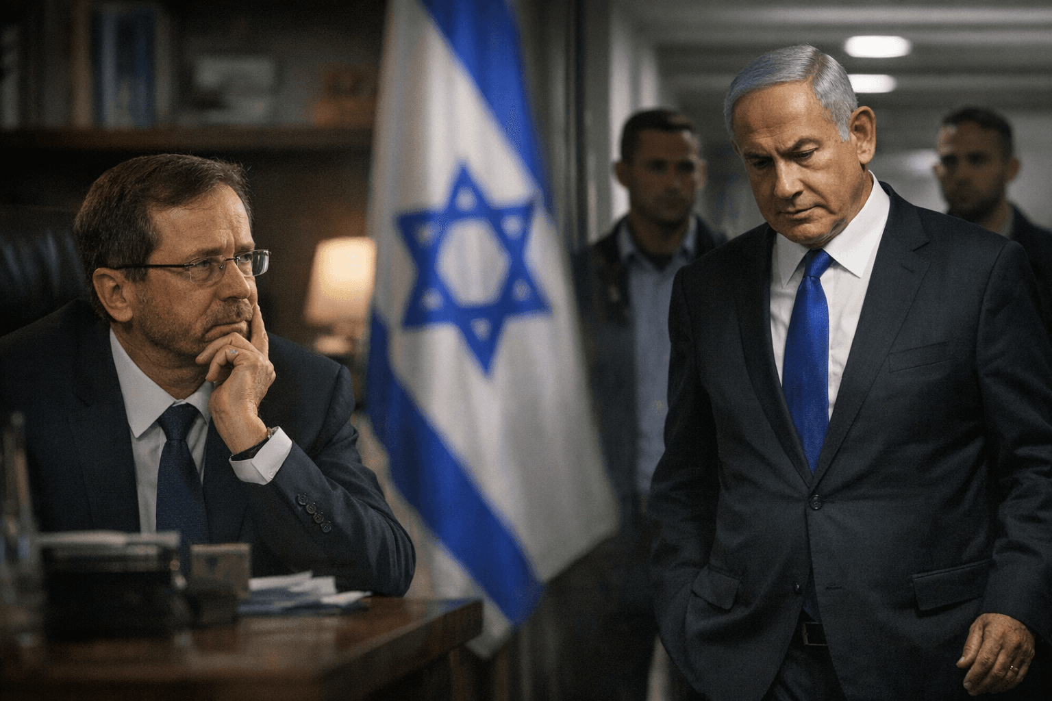 Herzog Delays Netanyahu Pardon, Seeks Plea Deal in Corruption Case