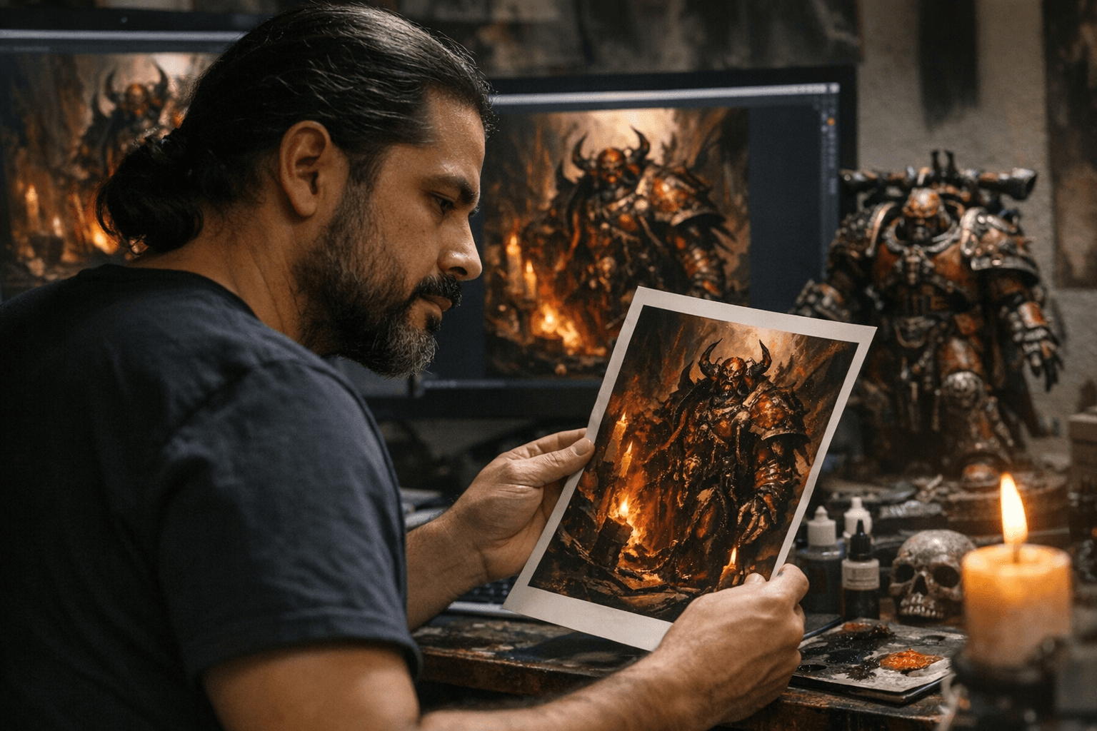 Daniel Batista reveals first Black Library cover for Zardu Layak novel