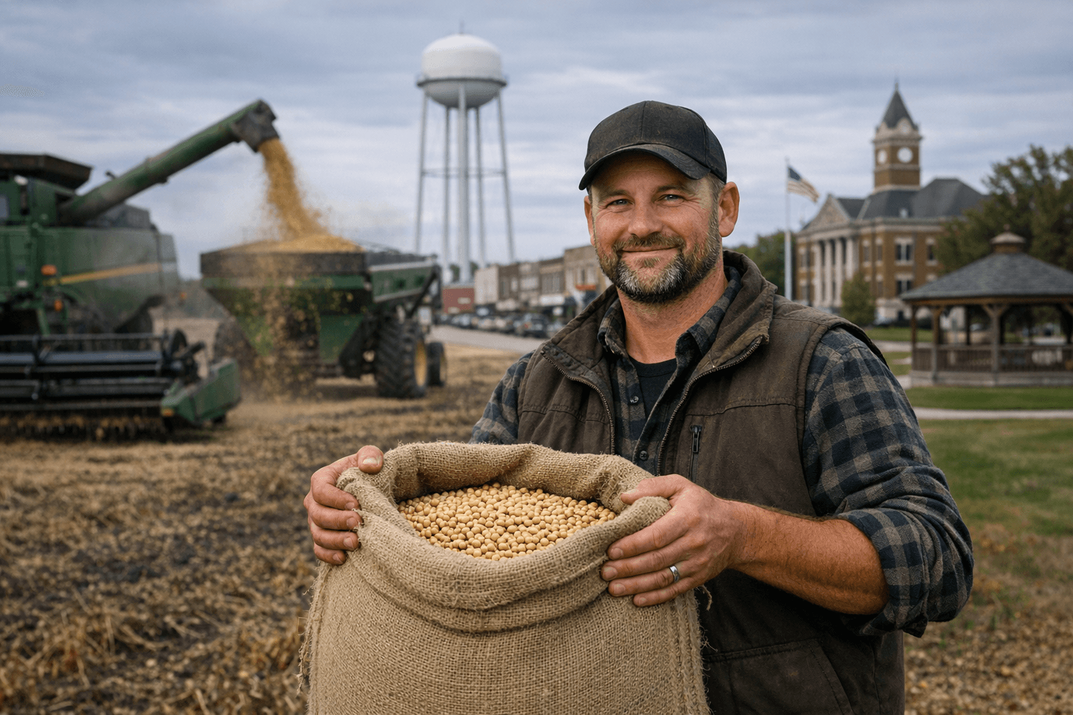 Jud farmer wins national soybean yield contest with 51.68 bushels per acre