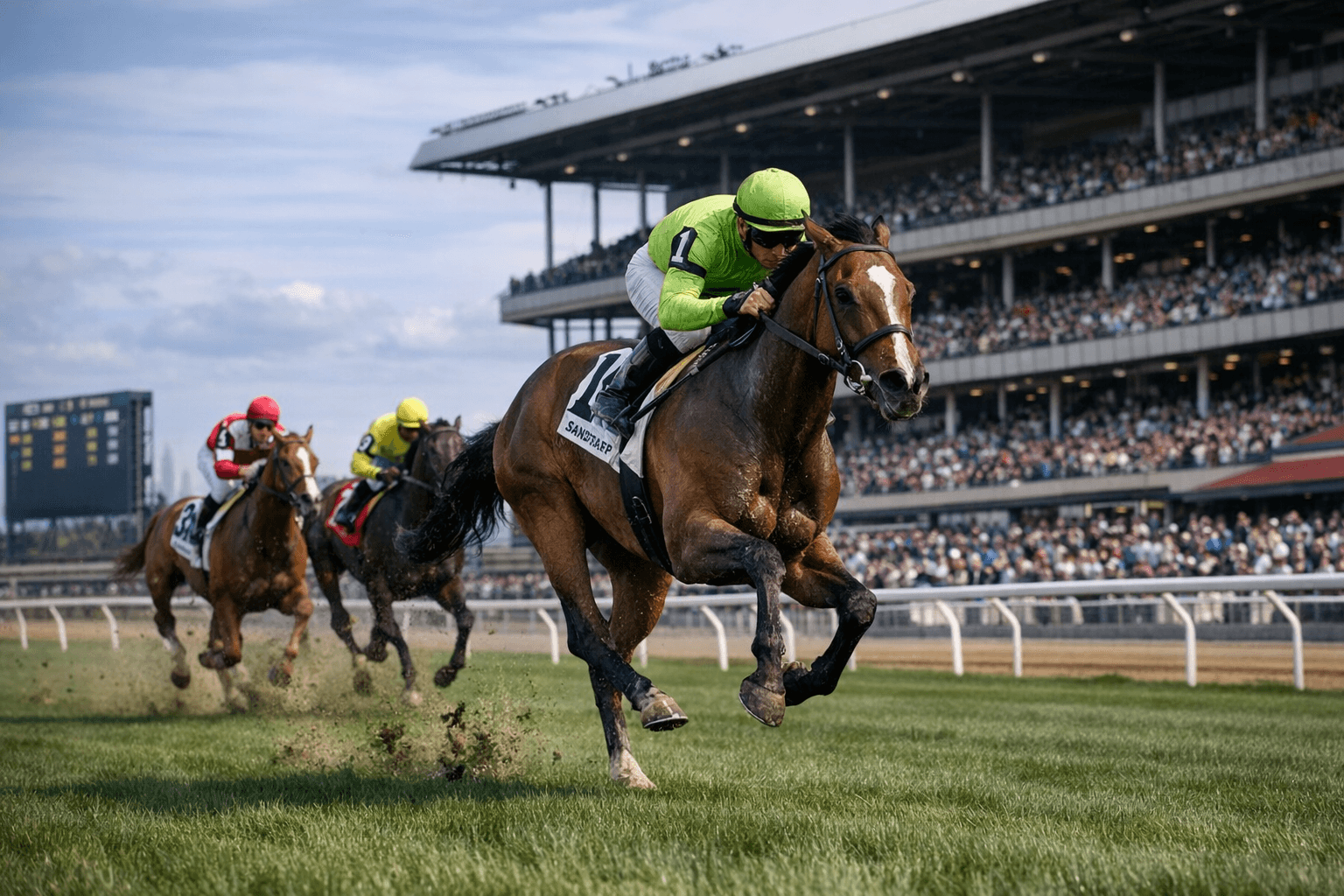 Sandtrap Returns From 18-Month Layoff With Impressive Aqueduct Win