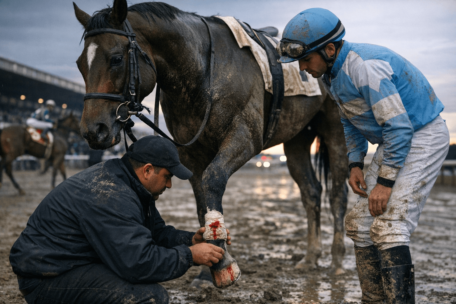 Solitude Dude, minor ankle cut after Bay Shore win, stays on Woody Stephens path
