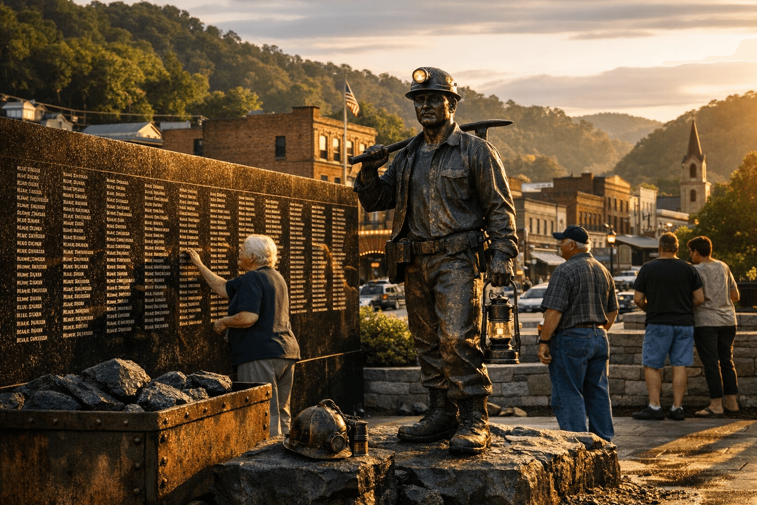 Hazard unveils coal miner memorial honoring more than 400 names
