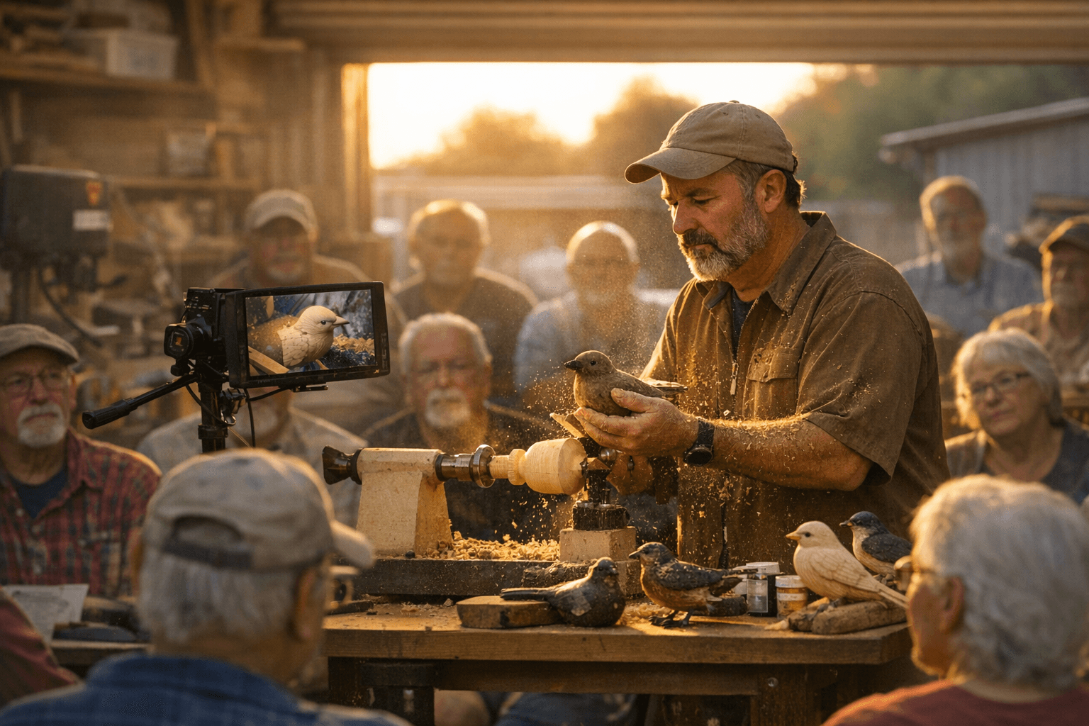Alamo Woodturners to Host Kirk Acosta Bird-Themed Demo April 23