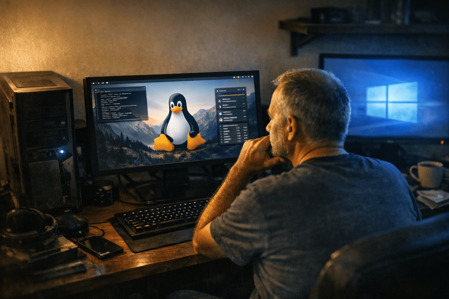 How one desktop user made Linux their main PC after Windows 10 support ended